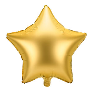 Balon foliowy złota Gwiazdka
