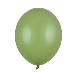 Balon lateksowy Zielony ogrodowy -1szt