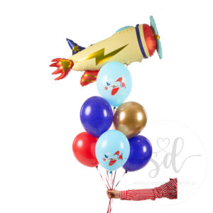 Balon lateksowy Samolot