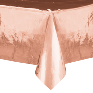 Obrus foliowy różowe złoto