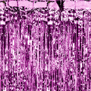 Kurtyna Party purpurowy 90 x 250 cm