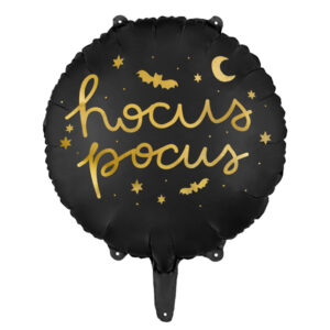 Balon foliowy Hocus Pocus 45 cm czarny