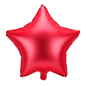 Balon foliowy Gwiazdka 48 cm czerwony