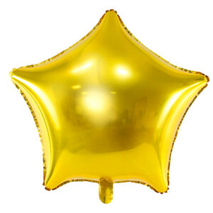Balon foliowy Gwiazdka 70 cm złoty