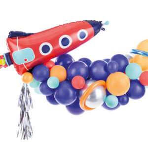 Girlanda balonowa - Kosmiczna rakieta