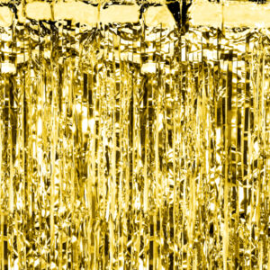 Kurtyna Party złota 90 x 250 cm