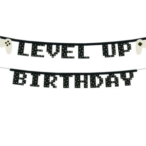 Baner urodzinowy Level Up