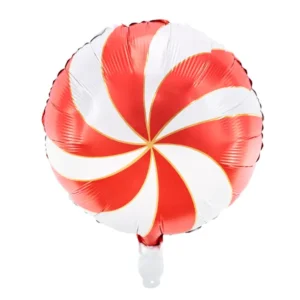 Balon foliowy Cukierek 35 cm czerwony z HELEM