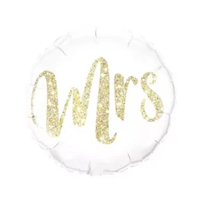 Balon foliowy Mrs 45 cm z HELEM