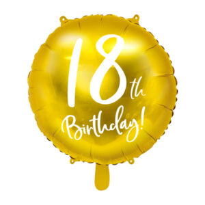 Balon Happy 18 z HELEM