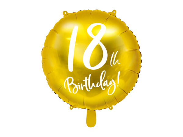 Balon Happy 18 z HELEM