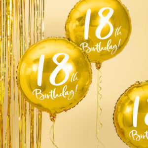 Balon Happy 18 z HELEM