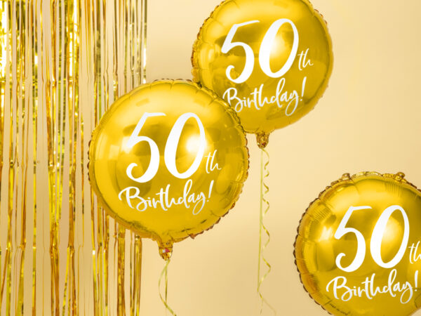 Balon Happy 50 z HELEM - obrazek 2