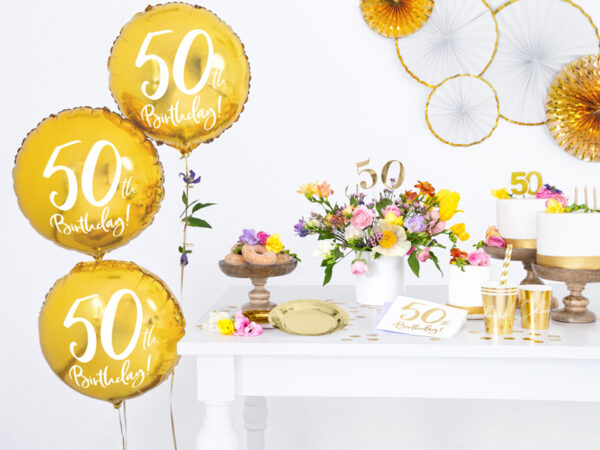Balon Happy 50 z HELEM - obrazek 3