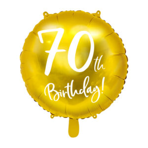 Balon Happy 70 z HELEM