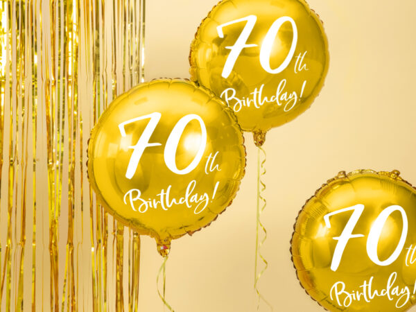 Balon Happy 70 z HELEM - obrazek 2