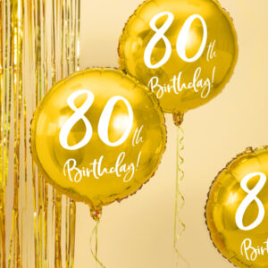 Balon Happy 80 z HELEM