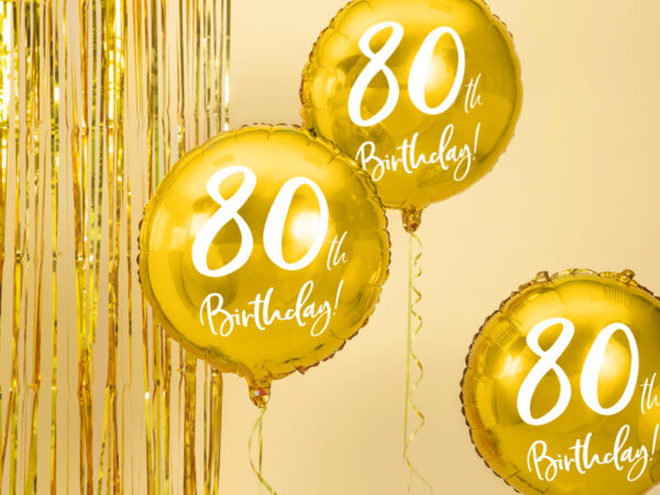 Balon Happy 80 z HELEM - obrazek 2