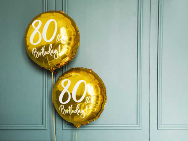 Balon Happy 80 z HELEM - obrazek 4