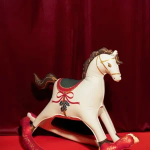 Balon foliowy Świąteczny koń na biegunach