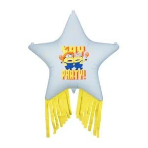 Balon foliowy Minionki Gwiazdka Z HELEM