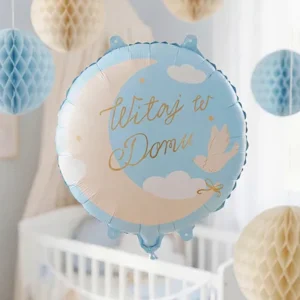 Balon foliowy Witaj w domu z HELEM