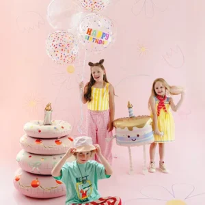 Balon Bubble Kropki Z HELEM